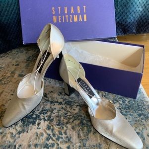 Stuart Weizmann Rondex Silver Matte Lamé - NEW